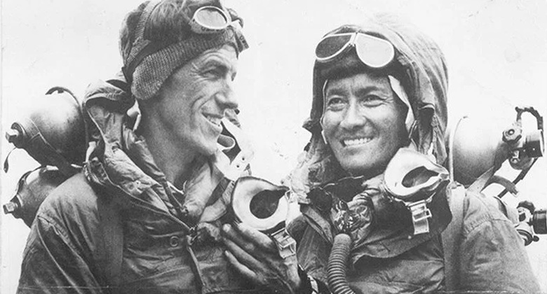 Edmund Hillary und Tenzing Norgay