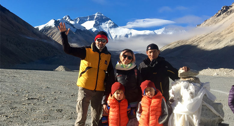 Tibet Everest Base Camp Tour mit Kindern