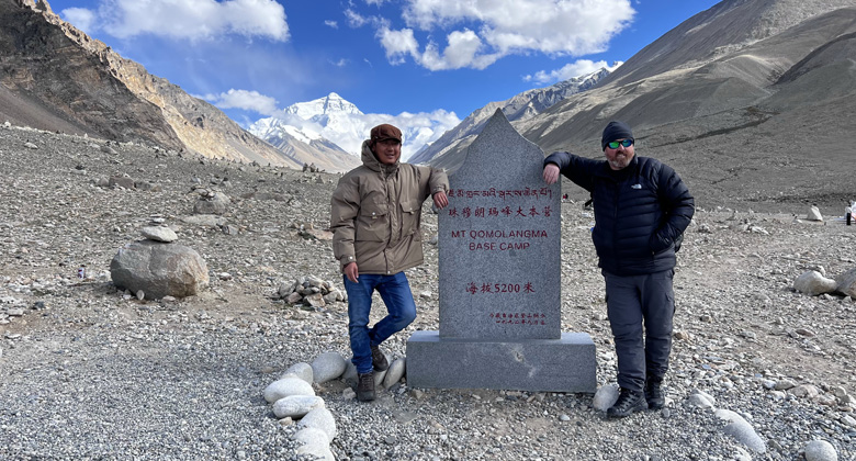 Everest-Basislager in Tibet