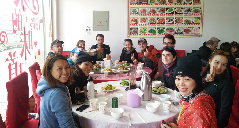 Lhasa to EBC lunch