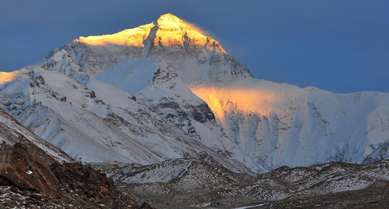 Mount Everest sunrise