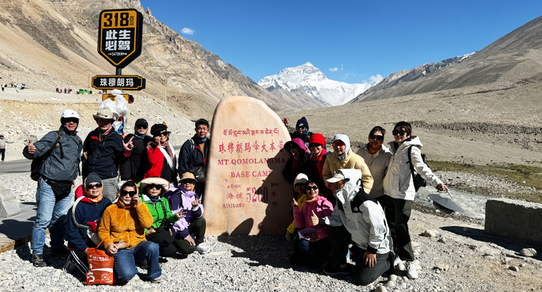 Tibet EBC group tour