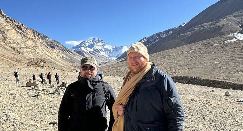 visit tibet ebc in winter