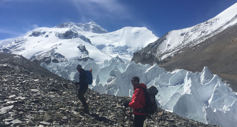 Tibet Rongbuk-Gletscher trekking tour