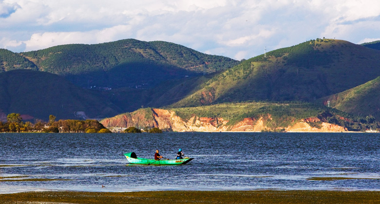 Cangshan Mountains und Er See