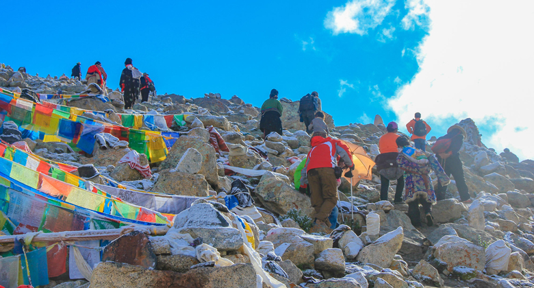 machen den Mount Kailash Kora
