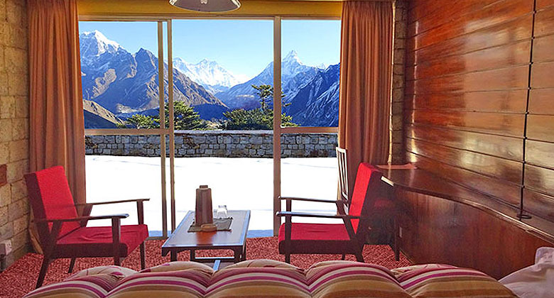 Everest View Hotel in Namche Basar