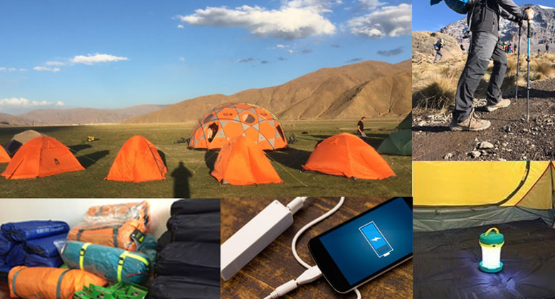 Einige nützliche Trekkingausrüstungen des Mt.Kailash Trekkings