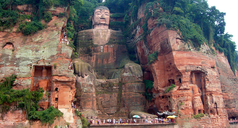 Leshan Giant Buddha in Sichuan