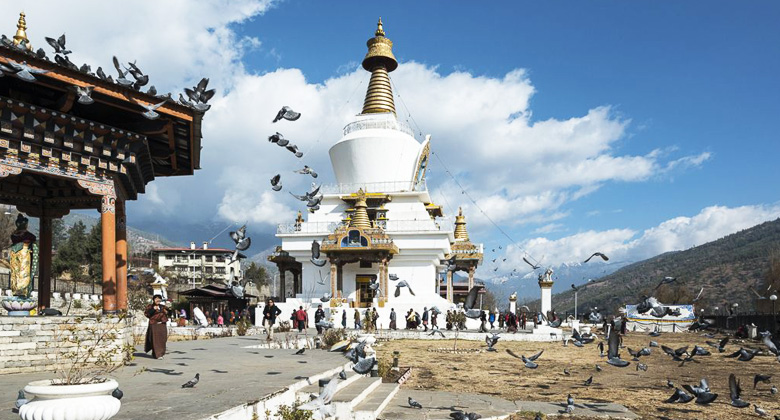 Memorial Chorten in Thimphu