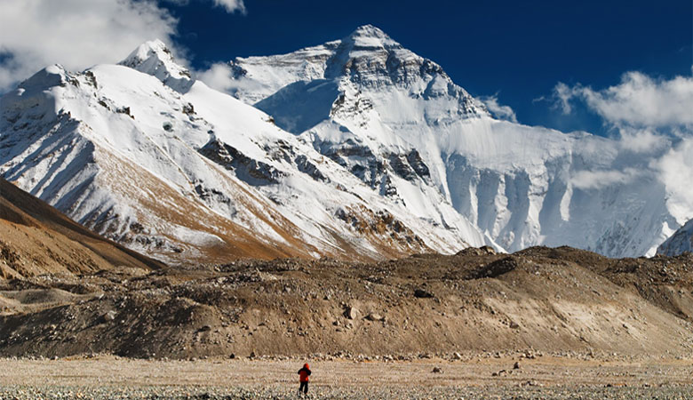 Everest im Norden von Chinas Tibet