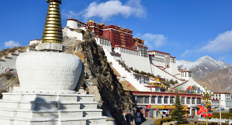 Potala Palast in Lhasa