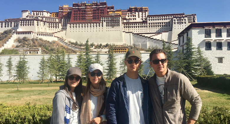 Potala Palast in Lhasa