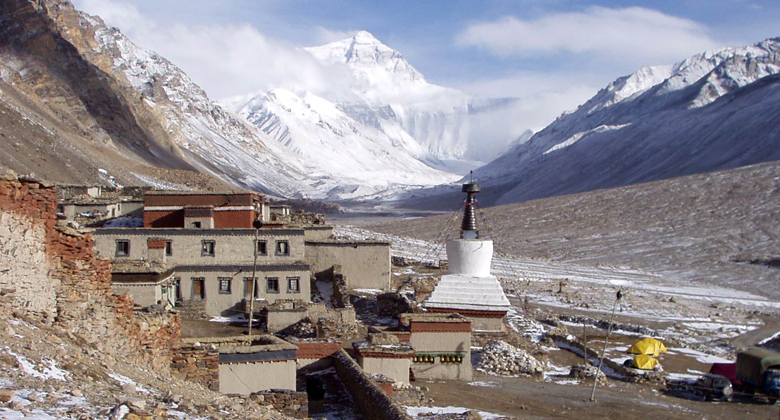 Gästehaus des Rongbuk Kloster