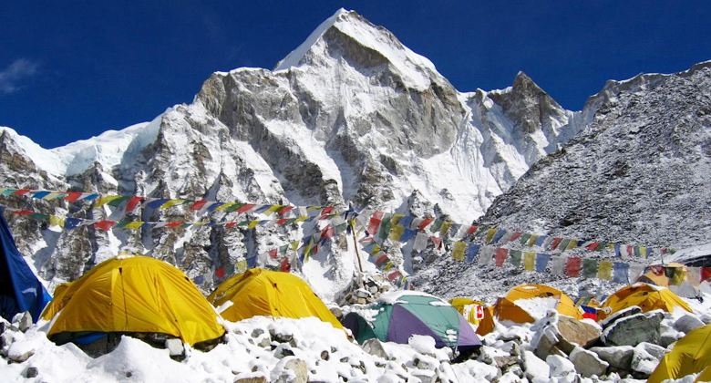 Süd Base Camp in Nepal