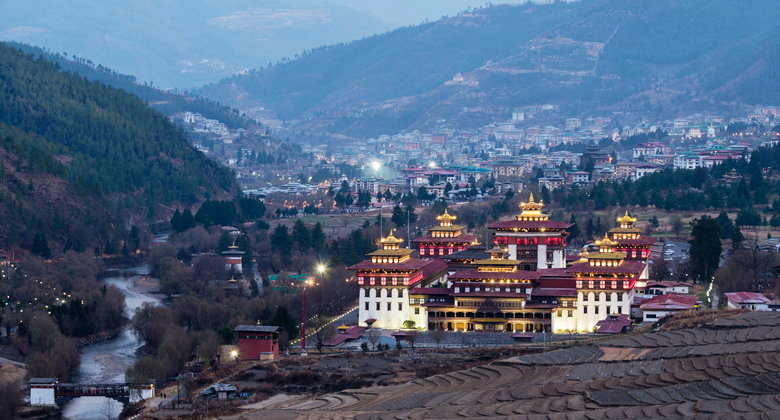 Thimphu Tal in Bhutan