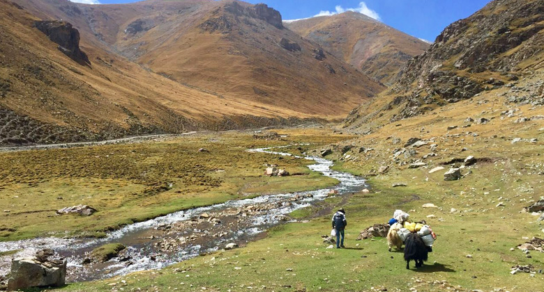 Wanderung Tour von Tsurphu nach Yangpachen