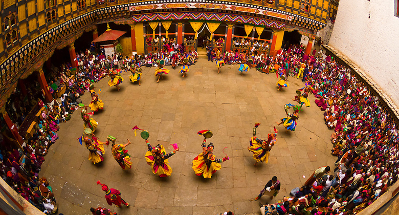 Tsechu Festival in Bhutan