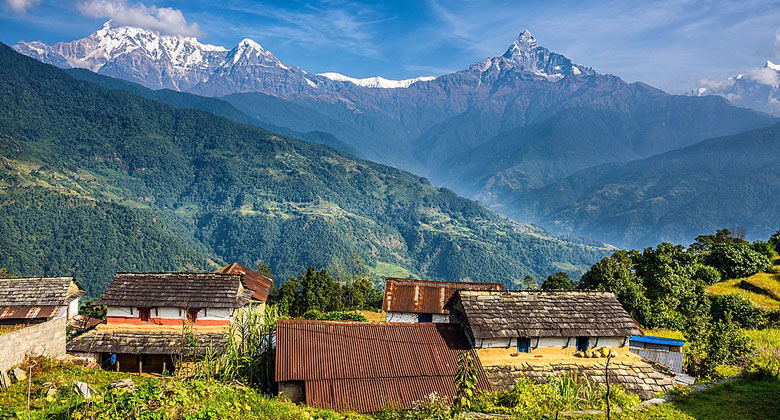 Trekking in Nepal im Sommer