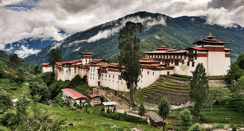 Wangdiphodrang in Bhutan