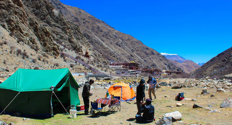 Tsurphu nach Yangpachen Trek