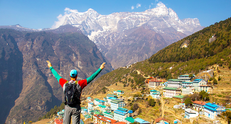 Nepal Namche Bazaar trekking Reisen