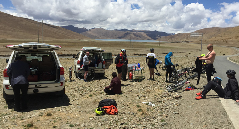 Tibet EBC cycling tour