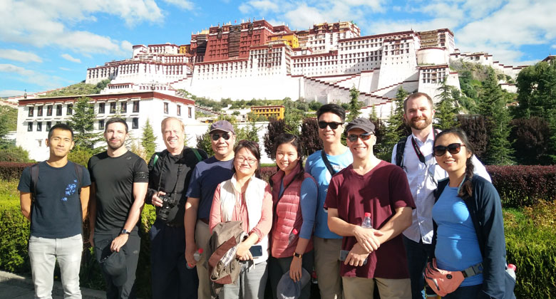 Potala Palast ist das Wahlzeichen Tibets
