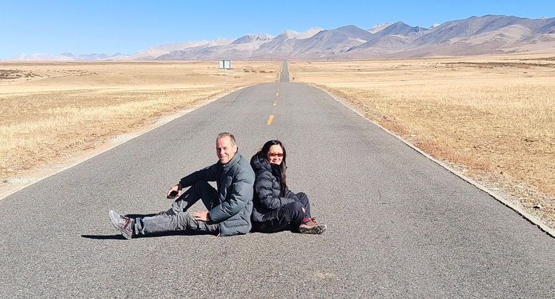 Autobahn in Tibet