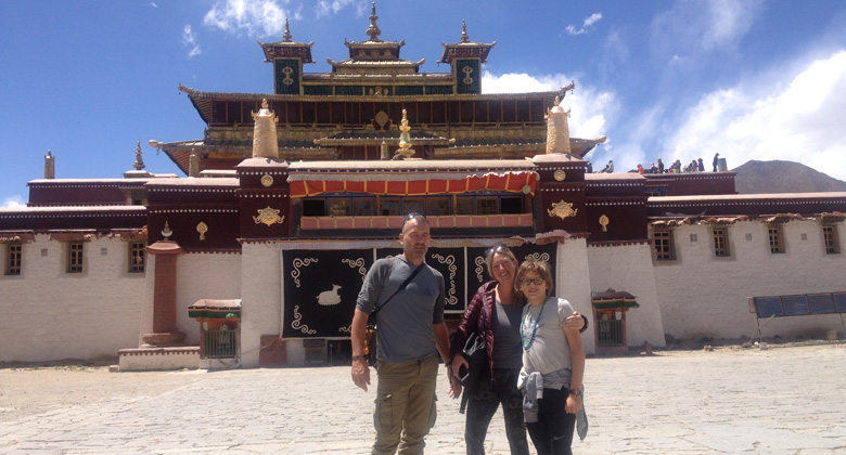 Samye-Kloster in Shannan in Tibet