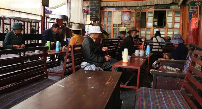 Lhasa Tibetan Sweet tea house