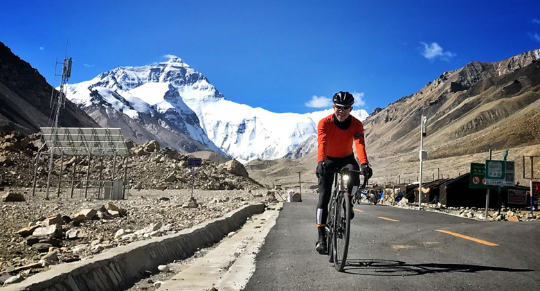 Radfahren von Lhasa zum EBC