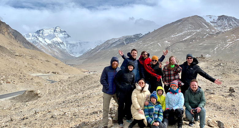 Schönes Erlebnis mit der Gruppe nach Mount Everest Base Camp