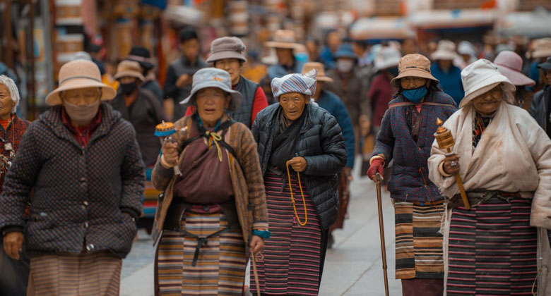 Lhasa Barkhor Street