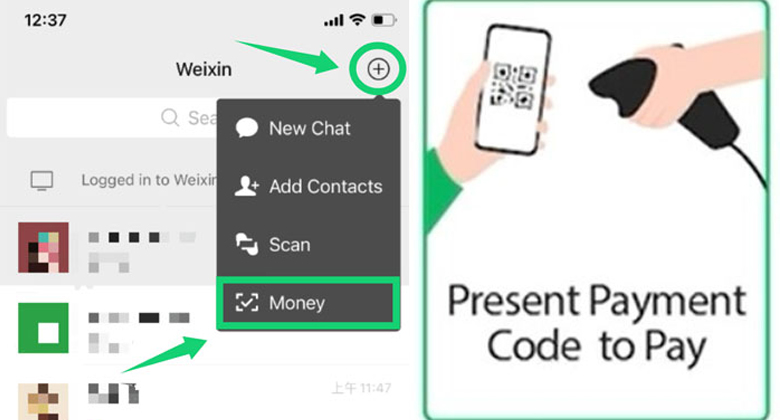 Alipay und WeChat Pay