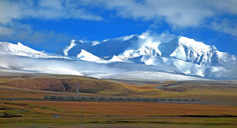 Besuchen Tibet-Bahn im Dezember