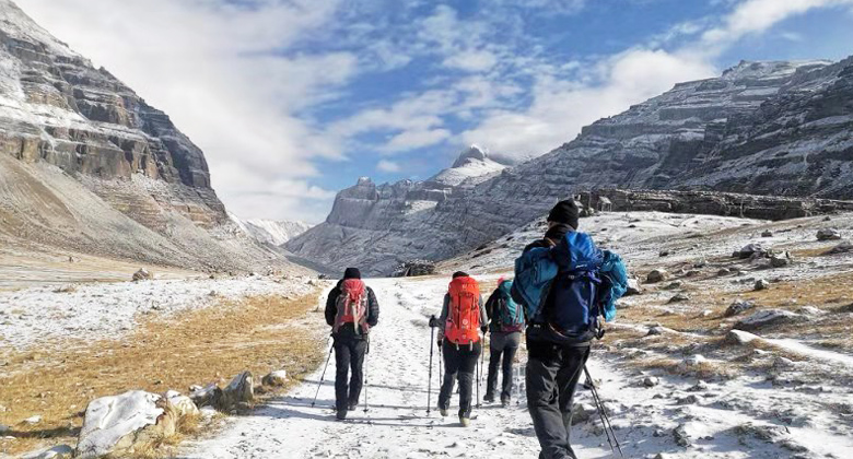 Das Trekking in Tibet im Februar macht auch Spaß