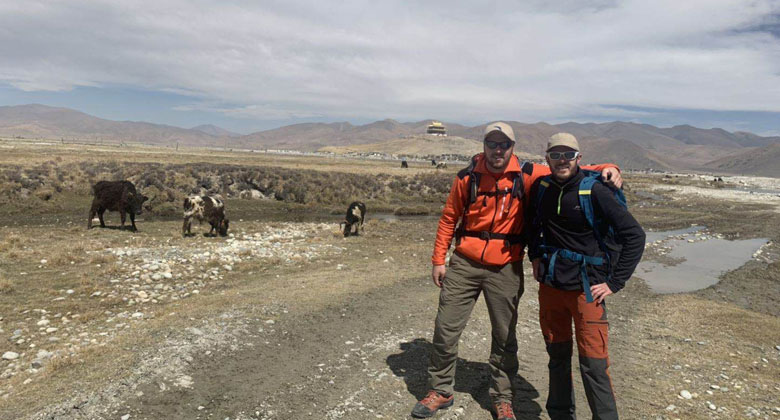 Tsurphu nach Yangpachen Trek im Oktober